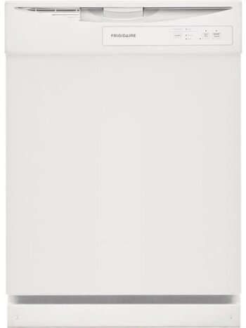 Frigidaire *FDPC4221AW  62-Decibel Front Control 24-in Built-In White Dishwasher