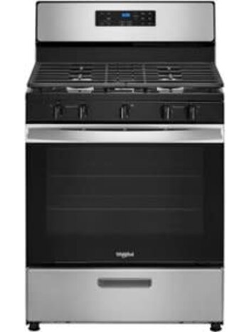 Whirlpool *WFG505M0MS  5.1 Cu. Ft. Freestanding Gas Range with Edge to Edge Cooktop - Stainless steel