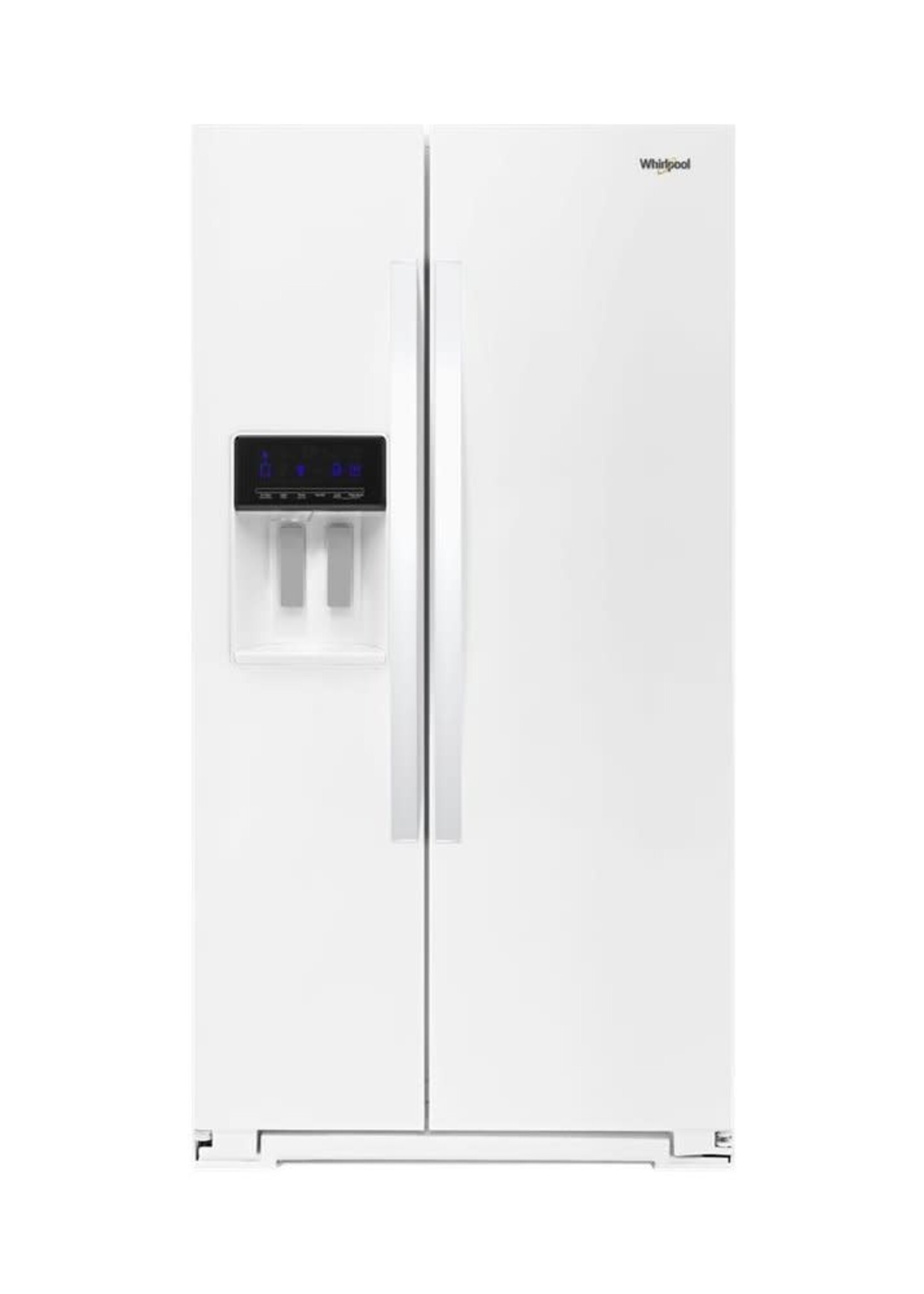 Whirlpool *Whirlpool WRS588FIHW 28.4-cu ft Side-by-Side Refrigerator with Ice Maker (White)
