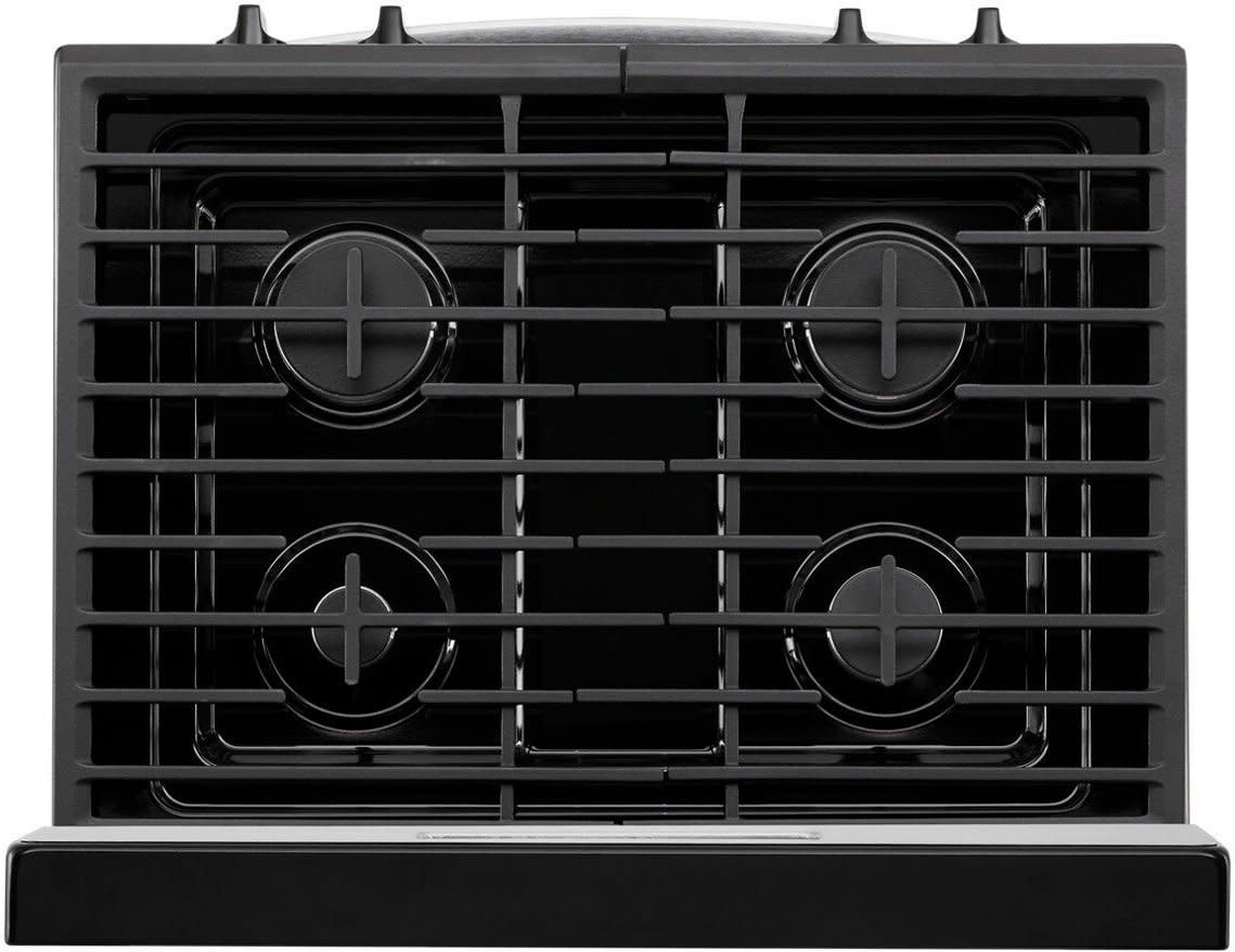 Whirlpool *WFG320M0MS 30-in 4 burners 5.1-cu ft Freestanding Natural Gas Range ( Stainless Steel )