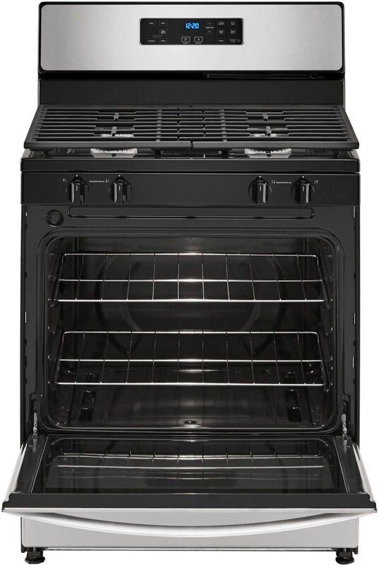 Whirlpool *Whirlpool  WFG320M0MS   5.1 Cu. Ft. Freestanding Gas Range with Broiler Drawer - Stainless steel