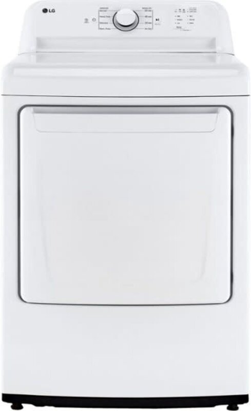 LG *DLE6100W 7.3-cu ft Electric Dryer (White) ENERGY STAR