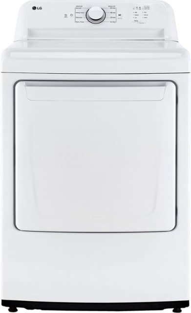 LG *DLE6100W  -  7.3-cu ft Electric Dryer (White) ENERGY STAR