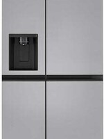 LG *** Damage special  LG   LRSXS2706V  26.8-cu ft Side-by-Side Refrigerator with Ice Maker (Platinum Silver) ENERGY STAR