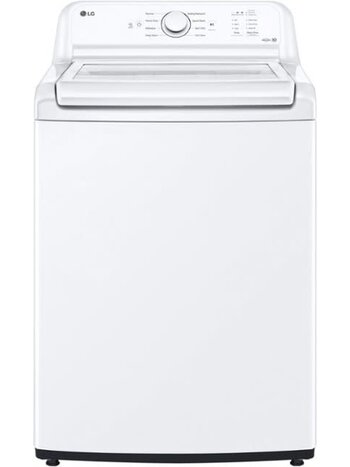 LG *WT6105CW LG 4.1 Cu. Ft. Smart Top Load Washer with SlamProof Glass Lid - White
