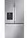 LG *LRFXC2606S  25.5-cu ft Counter-depth Smart French Door Refrigerator with Dual Ice Maker (Fingerprint Resistant) ENERGY STAR