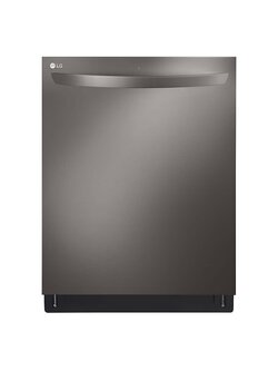LG *LG  LDTS5552D  24" Top Control Smart Built-In Stainless Steel Tub Dishwasher with 3rd Rack, QuadWash and 46dba - Black Stainless Steel