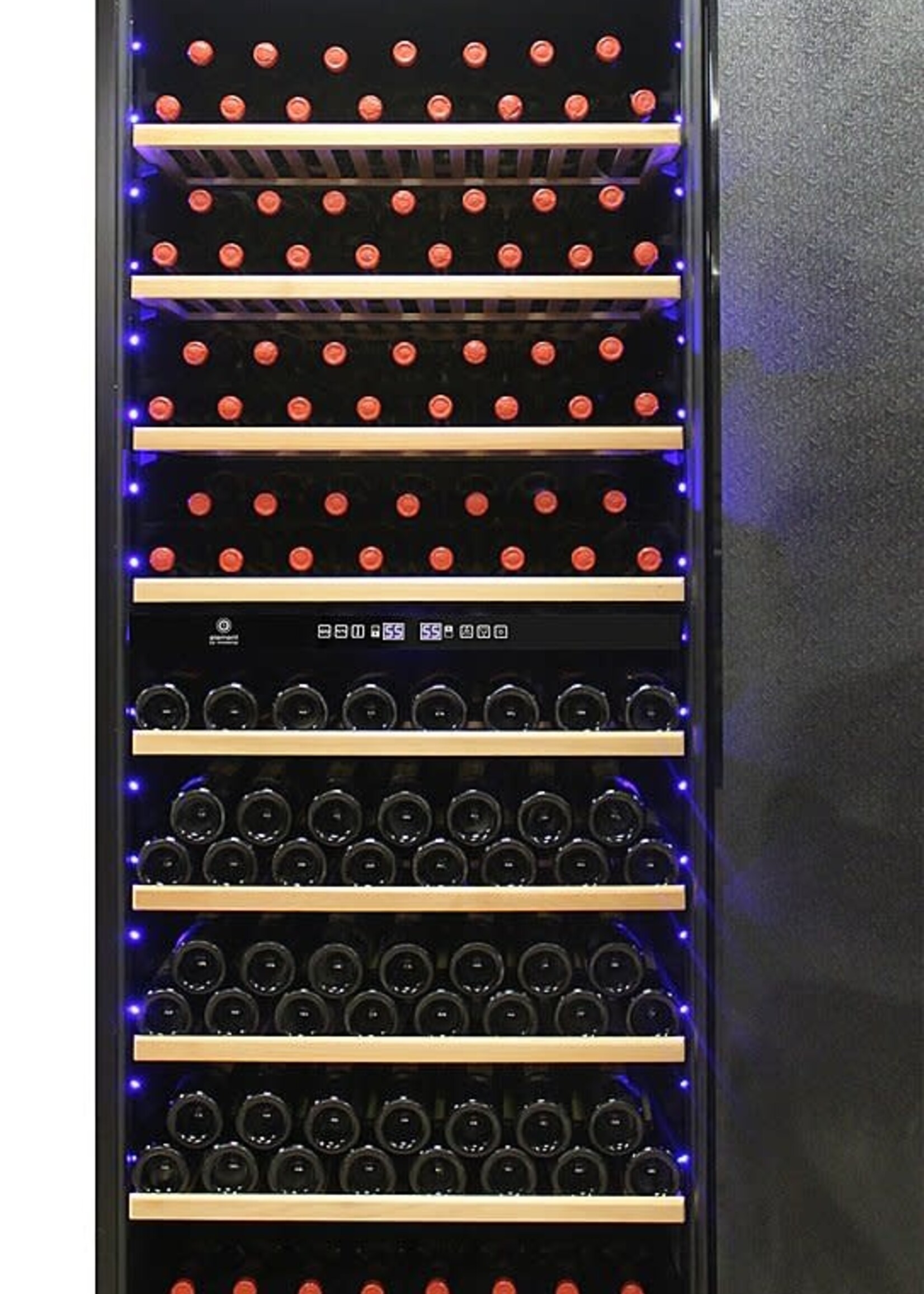 Vinotemp *Vinotemp      Garage 300-Bottle Dual-Zone Wine Cooler - Black