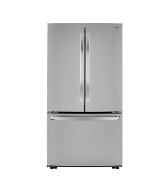 LG *LG  LRFCS29D6S  28.7 Cu. Ft. 3-Door French Door Refrigerator with Ice Plus - Stainless steel