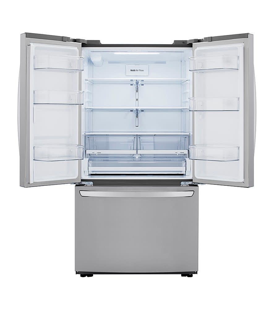LG *LRFCS29D6S  28.7 Cu. Ft. 3-Door French Door Refrigerator with Ice Plus - Stainless steel