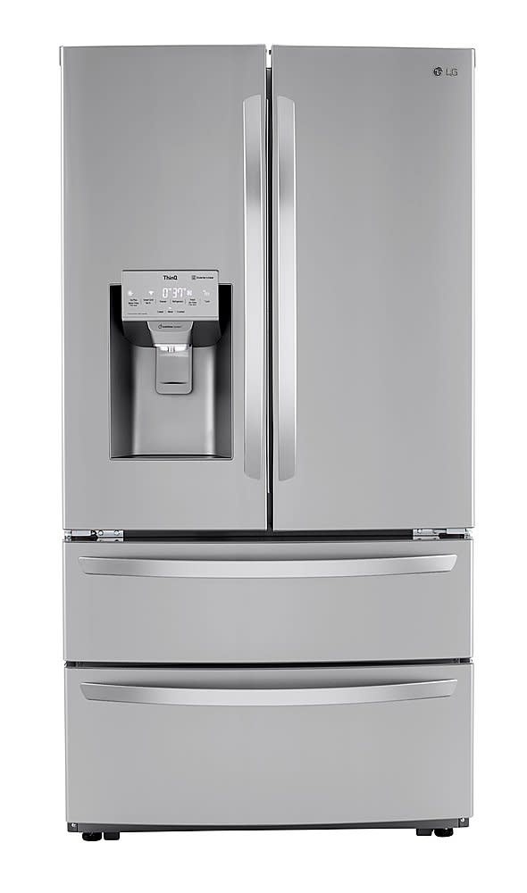 LG *LG LRMXS2806S Craft Ice Smart Wi-Fi Enabled 27.8-cu ft 4-Door French Door Refrigerator with Dual Ice Maker (Fingerprint Resistant Steel) ENERGY STAR