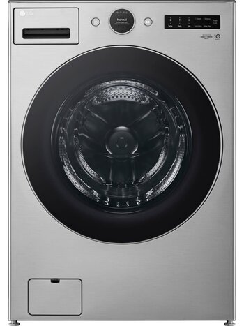 LG *WM5500HVA TurboWash 360 4.5-cu ft High Efficiency Stackable Steam Cycle Smart Front-Load Washer (Graphite Steel) ENERGY STAR