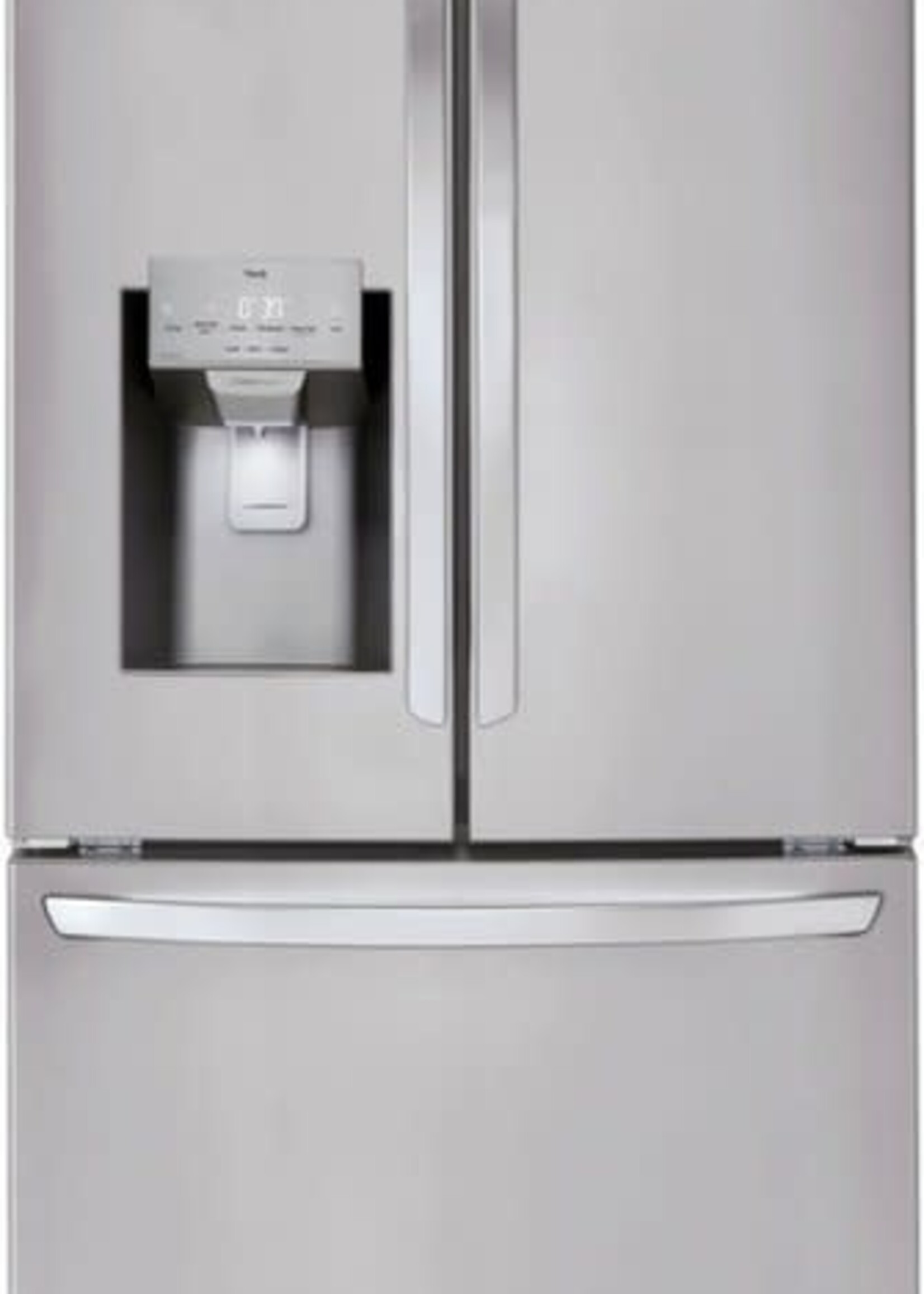 LG *LG  LRFS28XBS 27.7-cu ft Smart French Door Refrigerator with Ice Maker (Fingerprint Resistant) ENERGY STAR