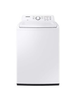 Samsung WA41A3000AW  (NIB) 4.1 cu. ft. High-Efficiency Top Load Washer with Soft-Close Lid and 8 Washing Cycles - White