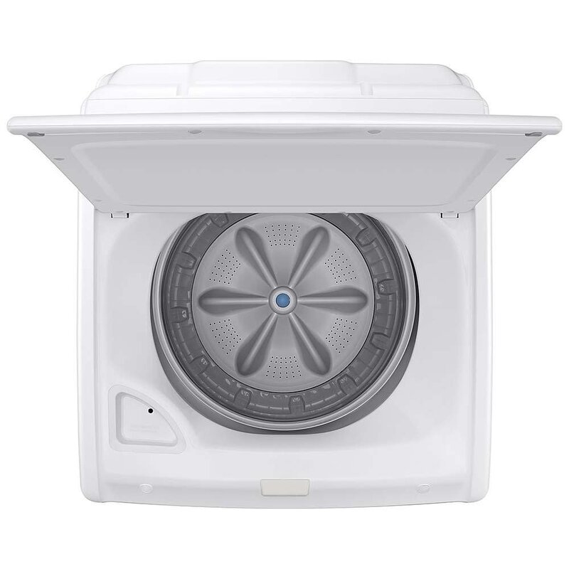 Samsung WA41A3000AW  (NIB) 4.1 cu. ft. High-Efficiency Top Load Washer with Soft-Close Lid and 8 Washing Cycles - White