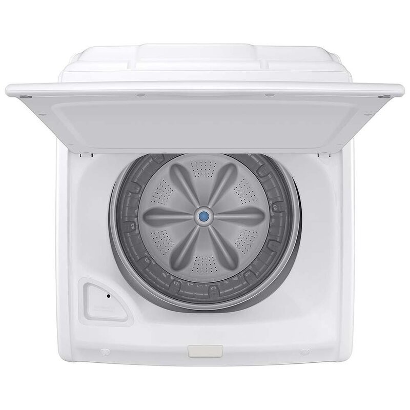 Samsung **Samsung WA41A3000AW  (NIB) 4.1 cu. ft. High-Efficiency Top Load Washer with Soft-Close Lid and 8 Washing Cycles - White