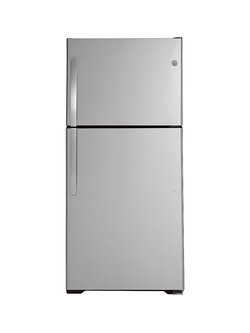 GE *GTS19KYNRFS Garage Ready 19.2-cu ft Top-Freezer Refrigerator (Stainless Steel)