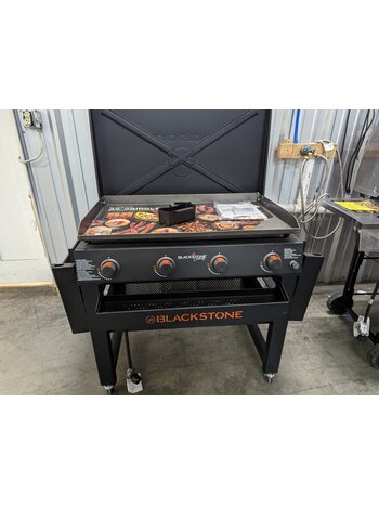 Blackstone *Blackstone 2162  36-in Culinary Omnivore Griddle with Hood 4-Burner Liquid Propane Flat Top Grill