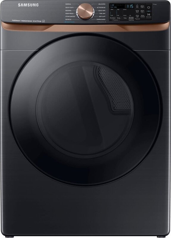Samsung *Samsung  DVE50BG8300VA 7.5 cu. ft. Smart Electric Dryer with Steam Sanitize+ and Sensor Dry - Brushed black