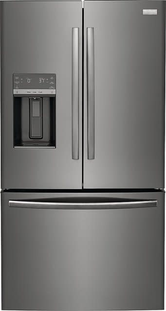 Frigidaire *GRFS2853AD Gallery 27.8-cu ft French Door Refrigerator with Dual Ice Maker (Fingerprint Resistant Black Stainless Steel) ENERGY STAR