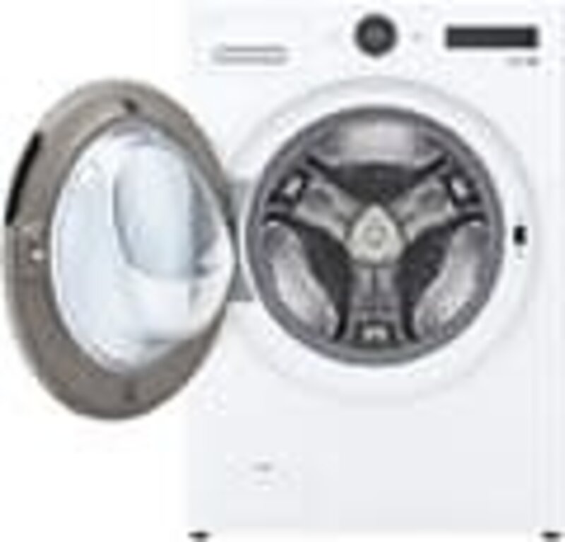 LG *LG WM5500HWA 4.5 Cu. Ft. High-Efficiency Smart Front Load Washer with Steam and TurboWash 360 - White