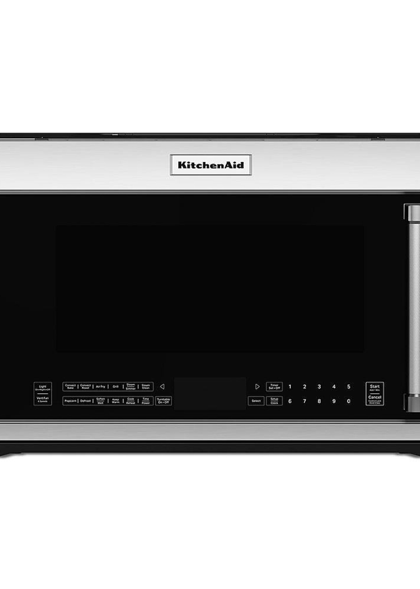 Kitchenaid *Kitchenaid KMHC319LSS  30 in. W 1.9 cu. ft. 1800-Watt Over the Range Microwave with Air Fry in Stainless Steel