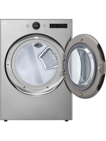 LG *DLEX5500V - 7.4 Cu. Ft. Smart Electric Dryer with Steam and Sensor Dry - Graphite Steel