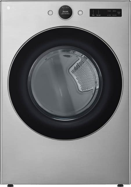 LG *DLEX5500V - 7.4 Cu. Ft. Smart Electric Dryer with Steam and Sensor Dry - Graphite Steel