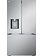LG LRYXC2606S -Counter-Depth MAX 25.5 Cu. Ft. French Door Smart Refrigerator with Four Kinds of Ice - Printproof Stainless Steel