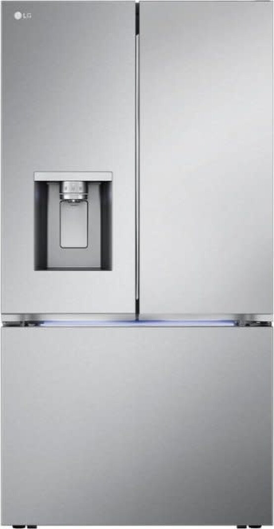 LG *LRYXC2606S  26 cu. ft. Smart Counter-Depth MAX French Door Refrigerator with 4 types of ice in PrintProof Stainless Steel