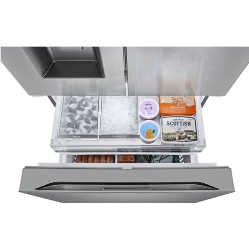 LG *LRYXC2606S  26 cu. ft. Smart Counter-Depth MAX French Door Refrigerator with 4 types of ice in PrintProof Stainless Steel