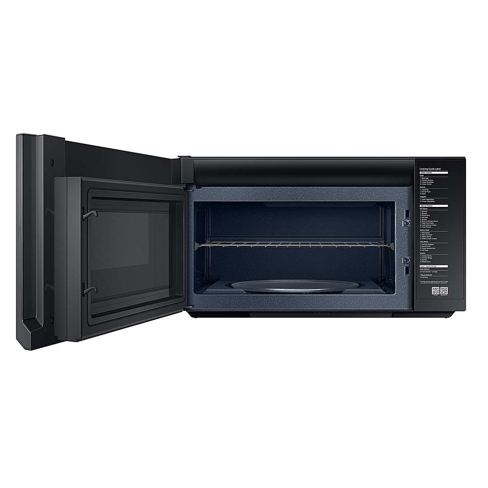 Samsung *ME21B706B12  2.1 cu. ft. BESPOKE Over-the-Range Microwave with Sensor Cooking - White Glass