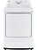 LG *DLG6101W 7.3-cu ft Reversible Side Swing Door Gas Dryer (White) ENERGY STAR