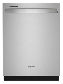 Whirlpool *WDT970SAKZ  Top Control 24-in Built-In Dishwasher With Third Rack (Fingerprint Resistant Stainless Steel), 47-dBA