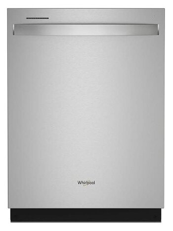 Whirlpool *WDT970SAKZ  Top Control 24-in Built-In Dishwasher With Third Rack (Fingerprint Resistant Stainless Steel), 47-dBA