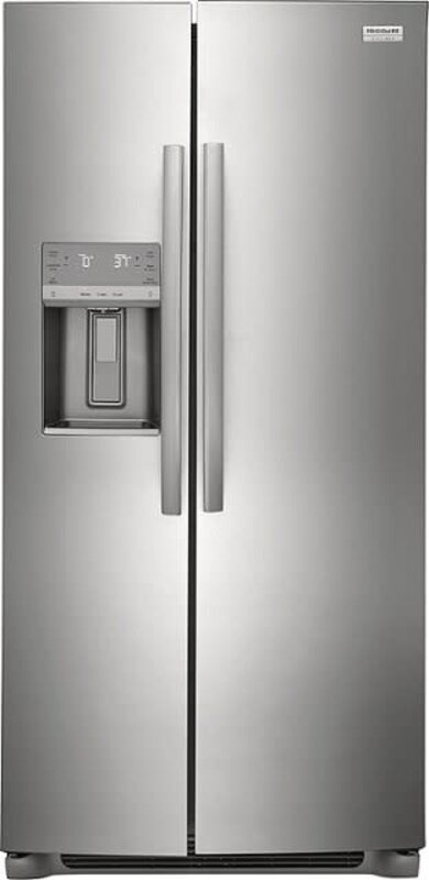 Frigidaire Frigidaire GRSS2352AF  Gallery 22.3-cu ft Side-by-Side Refrigerator with Ice Maker (Fingerprint Resistant Stainless Steel) ENERGY STAR