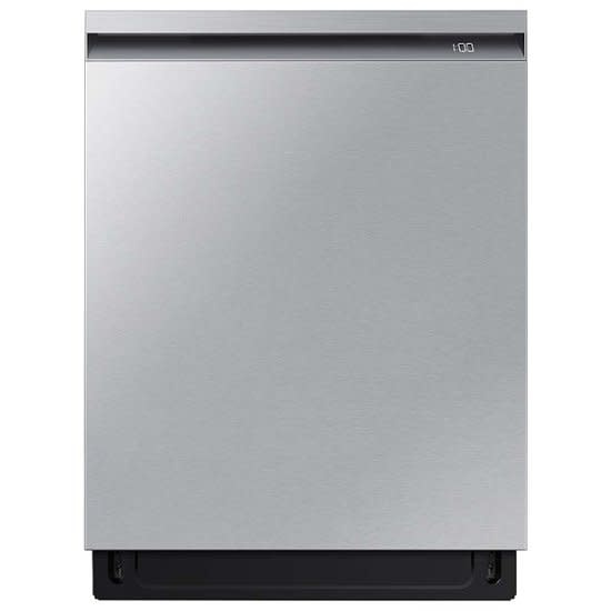 Bosch 300 Series Top Control 24-in Built-In Dishwasher With Third Rack  (Stainless Steel), 44-dBA at