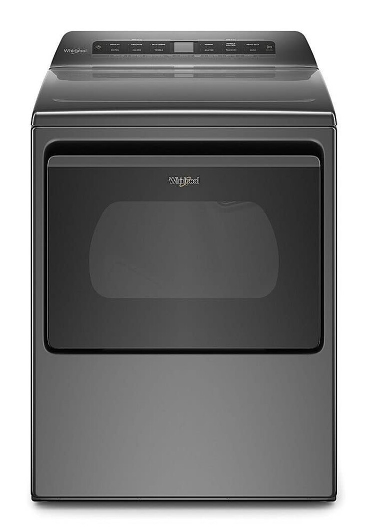 Whirlpool *WED5100HC 7.4 Cu. Ft. Electric Dryer with AccuDry Sensor Drying Technology - Chrome Shadow