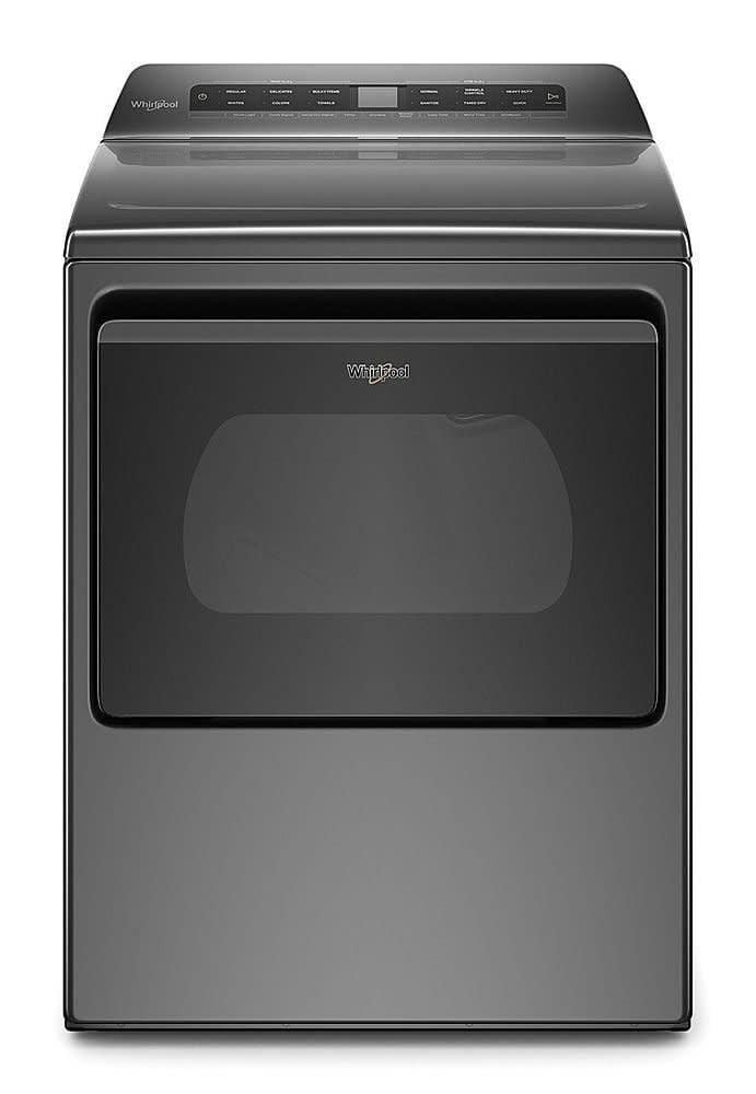 Whirlpool *Whirlpool WED5100HC 7.4 Cu. Ft. Electric Dryer with AccuDry Sensor Drying Technology - Chrome Shadow
