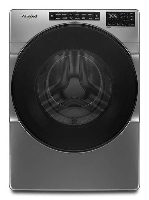 Whirlpool *WFW6605MC 5-cu ft High Efficiency Stackable Steam Cycle Front-Load Washer (Chrome Shadow) ENERGY STAR