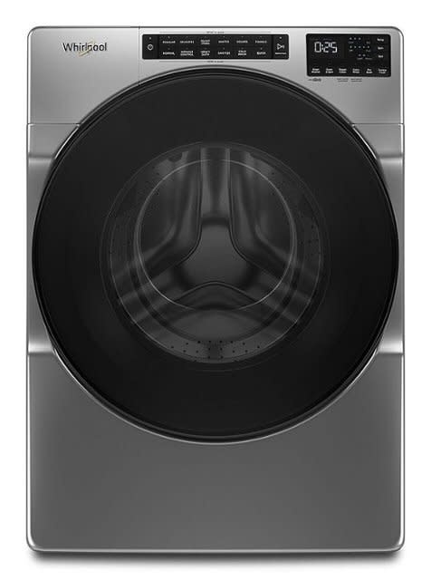 Whirlpool *Whirlpool WFW6605MC 5-cu ft High Efficiency Stackable Steam Cycle Front-Load Washer (Chrome Shadow) ENERGY STAR
