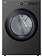 LG *DLEX6500B  7.4-cu ft Stackable Steam Cycle Smart Electric Dryer (Black)
