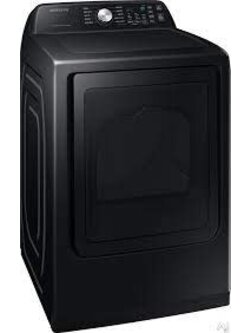 Samsung *DVE47CG3500V  7.4 cu. ft. Smart Electric Dryer with Sensor Dry in Brushed Black