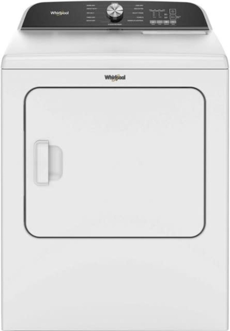 Whirlpool *WED6150PW  7-cu ft Steam Cycle Electric Dryer (White)