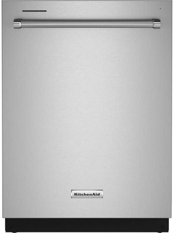 Kitchenaid *KDTE204KPS  39-Decibel Top Control 24-in Built-In Dishwasher (Fingerprint-Resistant Stainless Steel) ENERGY STAR
