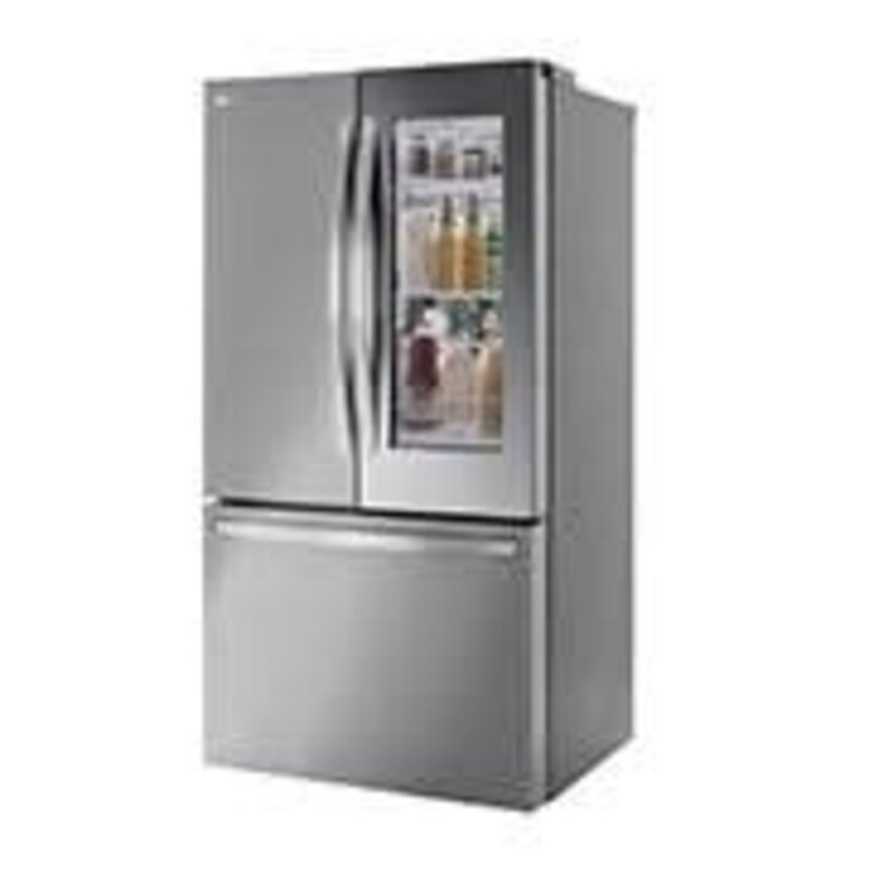 LG *LLFGC2706S   InstaView 26.5-cu ft Counter-depth Smart French Door Refrigerator with Ice Maker (Stainless Steel) ENERGY STAR