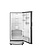 Gladiator *GARF30FDGB 17.8 cu. ft. Rolling Freezerless Refrigerator in Black