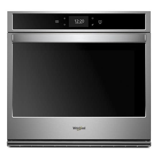 Whirlpool *Whirlpool WOS72EC0HS  30" Built-In Single Electric Convection Wall Oven with Air Fry when Connected - Stainless Steel