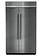 Kitchenaid *KBSN608ESS   30.0 cu. ft 48-Inch Width Built-In Side by Side Refrigerator with PrintShield™ Finish