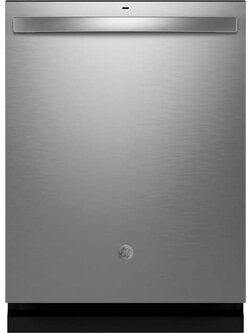 GE *GDT650SYVFS  24 in. Top Control Built-In Tall Tub Dishwasher in Fingerprint Resistant Stainless with Dry Boost, 3rd Rack, and 47dBA